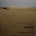 Mobile Standing Desk, Rolling Laptop Cart Adjustable Height with Cup Holder, 28 inch Portable Table with 4 Lockable Wheels, White Computer Workstation with Hook and Slots for Home Office