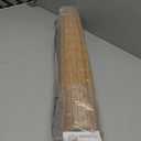 UNISHADES Cordless Bamboo Roman Shades for Windows, 100% Blackout Backing Fabric for Light Blocking, 26" W 64" H - Papara Carbon