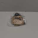 Plug in Pendant Light Cord, Farmhouse Hanging Lights with Plug in Cord, 15FT Hemp Rope Plugin Hanging Light Cord Kit with On/Off Switch, E26 E27 Light SocketCord, Bulb NOT Included