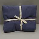 Pottery Barn BELGIAN LINEN FLAX Duvet Cover King/California King ~Midnight~