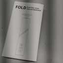 5-in-1 Professional Electric Callus Remover for Feet(Portable & Foldable), Removes 99.92% of Calluses in 3 Mins, Eectric Foot Callus Remover Pedicure Kits with 10 & 40 Grit Pads for Smooth Feet, Pink