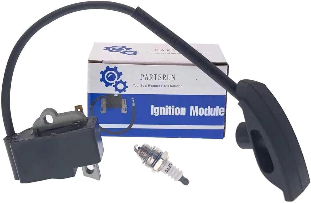 PARTSRUN 4244-400-1307 BR450 BR350 BR350Z BR430 BR430Z Ignition Coil with Spark Plug For STIHL Backpack Blower Sprayer SR430 SR440 SR450 ZF433-HHS