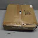 Shoe Rack, 7 Tier Shoe Storage Cabinet with Door 28 Pair Plastic Shoe Shelves Organizer for Closet, Entryway, Hallway, Bedroom, White