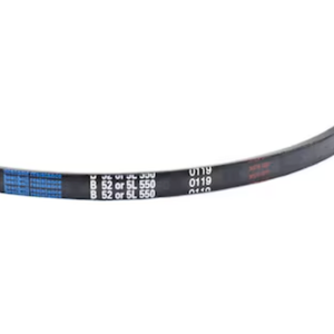 D&D B52/5L550 Classical V-Belt, 55 in Outside Length, 21/32 in Top Width, 1 Ribs