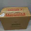 2PCS Large Drink Dispensers for Parties,Glass Beverage Dispenser with Wood Stand,Lemonade Drink Dispenser with Stainless Steel Spigot for Fridge,Water, Juice,Punch,Cocktails,Ice Tea & Sun Tea