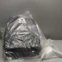 Universal Tractor Seat, Comfortable Zero Turn Mower Seat with Adjustable Safety Belt Armrest Backrest Micro Switch for Forklift Skid Steer Loader Telehandler Dozer Excavator (Black)