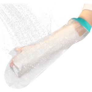 CIVJET Cast Covers for Shower Arm, Waterproof Cast Cover Arm for Swimming, Cast Shower Cover, Water Proof Cast Protector for Adult, Sleeve for Showering, Elbow, Hand (Diameter - 6.3")