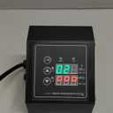 FelRelWel K Type Heat Press Control Box,Replacement Parts for 15x15 Heat Press,Temperature Time Dual Display,Heat Press Machine Control Box for T ShirtsShortMugCup,1400W,Pre-Purchase Consultation