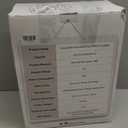 UPSKY 2.25Gal Elevated Dog Water Fountain, 4 Heights Adjustable Pet Fountain for All Dog Sizes, 304 Stainless Steel Tray Indoor Cat Drinking Dispenser with Ultra-Quiet Pump & 2 Replacement Filters