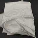 ZIMASILK 100% Pure Mulberry Silk Pillowcase for Hair and Skin Health,Soft and Smooth,Both Sides Premium Grade 6A Silk,600 Thread Count,with Hidden Zipper,1pc(Standard 20''x26'',Ivory)