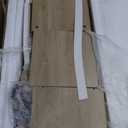 Modern Farmhouse Entertainment Center with Sliding Glass Doors & Storage, 58 Barn Door TV Stand for Bedroom, Media Console Supporting 32-65" TVs for Living Room (Light Oak), Media Console Table