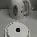 OVENTE Electric Kettle, 1.7L Fast Boiling Water Heater for Coffee or Tea, BPA Free with Water Level Gauge, Auto Shut-Off, Boil-Dry Protection, Indicator Light and Removable Filter, White KP72W