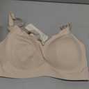 Vertvie Womens Seamless Bras No Underwire Supportive Wireless Push Up Full Coverage Bralette Comfort Scalloped T-Shirt Bra(Skin, Large)