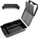 Thenice Center Console Organizer Armrest Box Tray Glovebox Hidden Storage Compartment Compatible with Honda CR-V 2023 2024 2025 2026 Accessories -3PCS