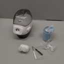 Nasal Irrigation System - Electric Neti Pot Sinus Rinse Machine for Nasal Care, Nose Cleaner Device with 30 Salt Packets and a Measuring Cup, Suitable for Adult Nasal Wash (Light Gray)