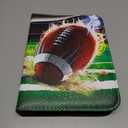 400 Pockets Football Cards Binder, Trading Cards Holder Card Collectors Album, Trading Card Binder 4 Pocket with 50 Removable Sleeves