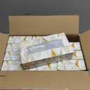 Kleenex Professional Facial Tissue, Bulk (03076), 2-Ply, White, Flat Boxed Format, Designed for Business, Convenience Size (125 Tissues/Box, 12 Boxes, 1,500 Sheets/Case) (Box Color: Cream)
