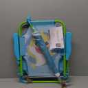 Idea Nuova Baby Shark Kids Outdoor Chair with Umbrella - Adjustable, Portable, Perfect for Beach or Pool