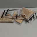 Dorhors 3-Tier Corner Bathroom Organizer Countertop for Storage,Vanity Tray,Wood Counter Organizer for Kitchen,Bathroom,Dresser (Rustic Brown)