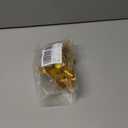 Operitacx Flag Pole Base Mini Desk Flag Holder Stand for Small 4X6 Flags Decorative Stand Base for Office Desk Table Centerpieces Party and Event Displays (10Pcs Golden)