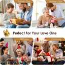 Foot Massager with Heat, Electric Foot and Calf Massager with Roller, Deep Tissue Massage for Plantar Fasciitis, Neuropathy & Pain Relief, Gifts for Women & Men(Black)