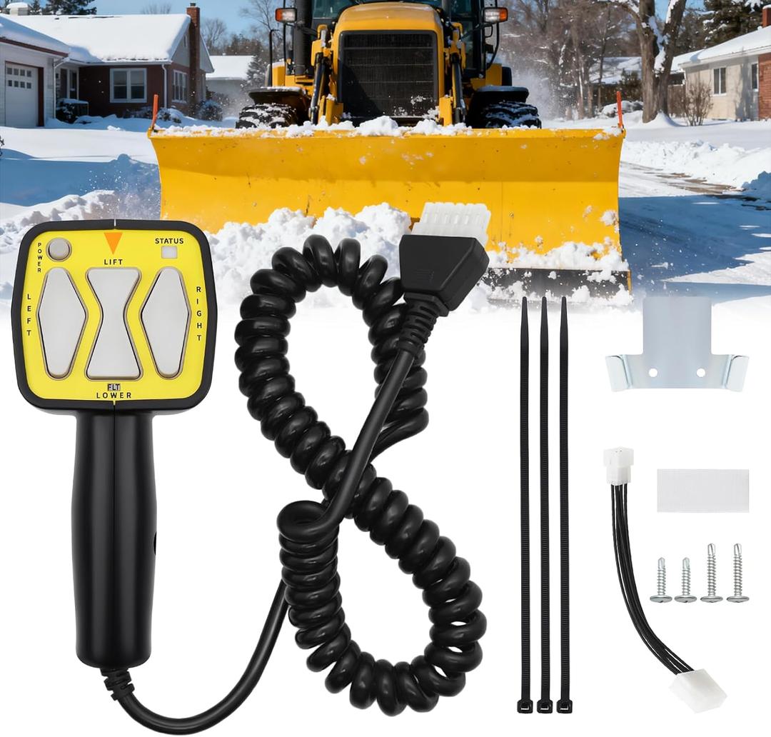 KAOLALI Snowplow Handheld Controller Replacement for Meyer Blizzard E47 E60 E57 56462, FIt for Meyer Diamond Western Plow Controller 6 pin 56462, RP1306901,22690, 22154