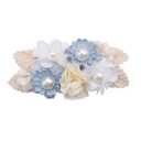 Flower Hair Clips Set for Baby Girl Lightweight Floral Hair Bow Accessories with Boutique Fully Lined Alligator Clip for Toddler Teens Gifts (AE)