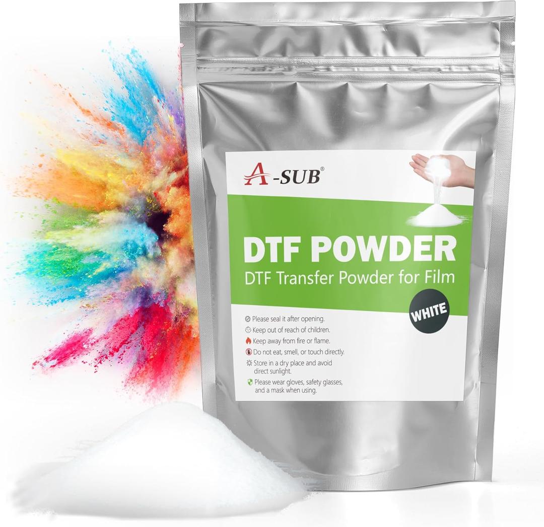 A-SUB DTF Powder White 500g / 1.1lb