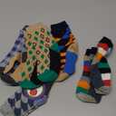 Jefferies Socks Boys' Fun Colorful Dress Crew Socks 6 Pair Pack