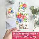 6 x Hadley Designs 54 Bulk Thank You Cards with Envelopes - Teacher Appreciation Cards, Cute Blank Card with Envelopes, Thank You Notes for Teachers, Birthday, Graduation & Small Business