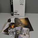 Whaline 10 Sheet Vintage Christmas Wall Art Prints Snow Scene Santa Xmas Tree Posters Retro Warm Seasonal Paper Wall Arts for Winter Holiday Living Room Bedroom, Unframed