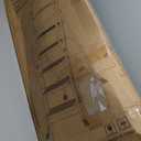 HBTower Step Ladder, Folding Step Stool with Wide Anti-Slip Pedal, Sturdy Steel Ladder, Convenient Handrail, Lightweight, Portable Steel Step Stool (Black)