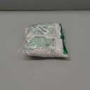 Women's 3 Piece Plus Size Lettuce Trim Bikini Halter Tie Side Triangle Set with Beach Skirt High Cut Bikini Swimsuit (X-Large Plus, White)