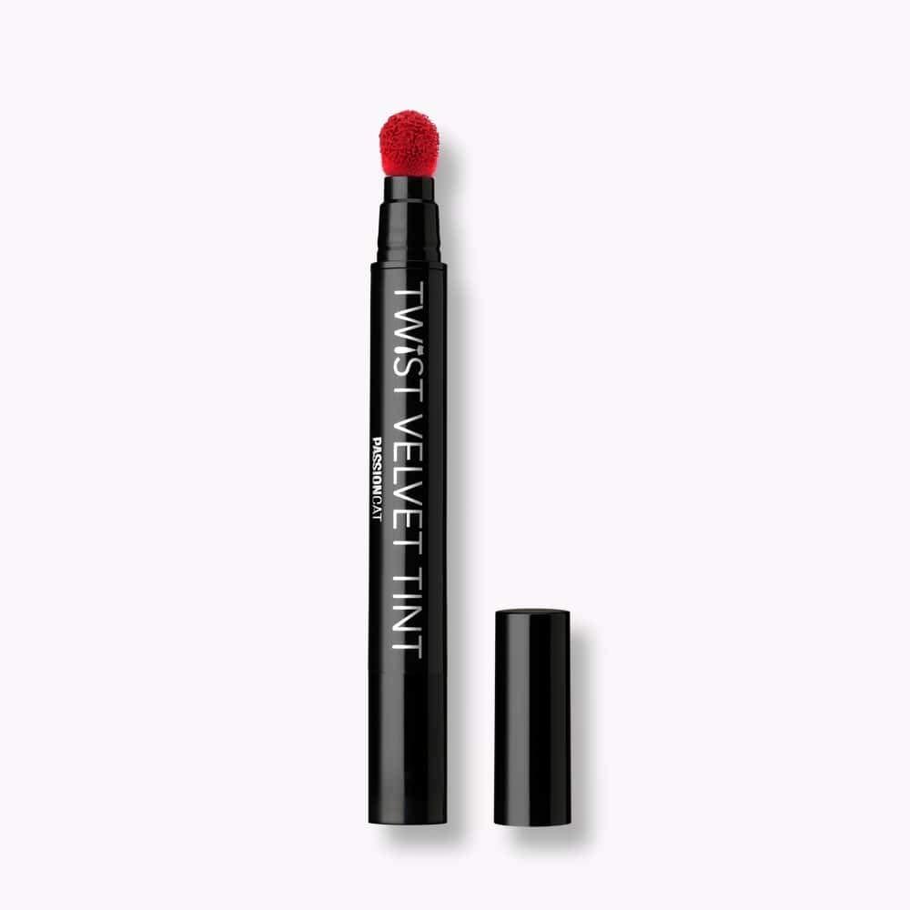 PASSIONCAT Long Lasting Lip Stain for Lips and Cheek Tint | High Pigment Color | lightweight Matte Finish | Weightless | Full Coverage | Twist Velvet Tint #2 (No.2) (With Garnet)