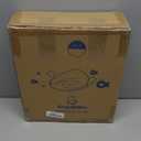 ANGELBLISS Baby Potty Training Toilet Seat with Soft Cushion Handles, Haute Collection, Double Anti-Slip Design and Splash Guard for Boys and Girls (Blue)