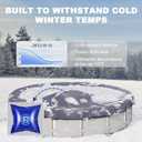 Arock 4' X 4' Pool Air Pillow for Above Ground Swimming Pool, Cold-Resistant Ice Equalizer, Winterizing Winter Closing Pillows, Ultra Thick & Super Durable Pool Cover Pillow - Rope Included