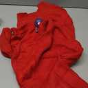 cyeollo 2XL Dog Christmas Sweater, Warm Stretchy Sweaters for Large Dogs Girl, Pullover Knitted Thermal Winter Big Dog Clothes with Sleeves, Turtleneck Pet Beagle Border Collie Apparel, Red XXL