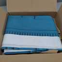 10x7ft Vintage Empty Room Backdrops for Photography Blue Minimalist Simple Fashion Interior Wall Classic Elegant Photography Wedding Background Pictures Videos Studio Props BJRLEM1008