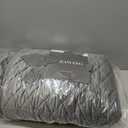 Vera Wang - King Quilt Set, Luxurious Velvet Bedding with Matching Shams, Lightweight Bedding Set (Diamond Velvet Charcoal Grey, King)