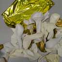 First Communion Decorations,105pcs God Bless White Gold Baptism Balloons Garland Arch Kit with Cross Dove Balloons for Baby Shower Christening Baptism Party Confirmation Decorations