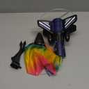 Rocket Launcher for Kids, 200 ft Self Launching Motorized Rocket Toy with LED and Safety Parachute Land, Outdoor Toys Cool Birthday for Boys Ages 8-12 (Blue)