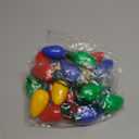 QZYL 8 Pack Christmas Necklace Light Up, Colorful Christmas Party Favor, 9 LED Bulbs Christmas Necklaces for Women with 3 Flash Modes Suitable for Xmas New Year Eve Party Favor Accessories Supplies