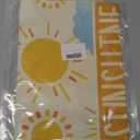 Croar Summer Sun Sunshine Dining Table Runner, Cloud Burlap Kitchen Decoration, Spring Indoor Outdoor Home Decor Party Supply 13 x 90 Inches