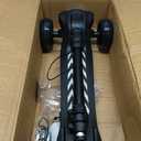 Electric Scooter for Kids Ages 3-12, Full Body Lights Up, Wide Deck, 3 Adjustable Heights, 5MPH Safe Speed, 90min Riding, Foldable 3 Wheel Electric Scooter for Kids Boys Girls Toddler