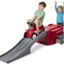 Radio Flyer Ride On Kids Toy, Indoor and Outdoor Sport Car with Ramp, 500, Red