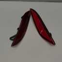 ApplianPar 2Pcs Rear Driver and Passenger Side Bumper Reflector for Malibu 2016 2017 2018 2019 2020 2021 2022