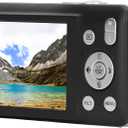 C7 8K 68MP Digital Camera, 2.7in Timer Shoot Beauty Camera, Filter Video Recording Compact Digital Camera, Portable Daily Travel 16X Zoom Smart Camera (Black)