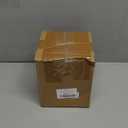 LIGBT 4Pcs 4 Inch Round Red LED Stop Turn Tail Lights 24 LED 4" Trailer Tail Brake Backup Reverse Lights with Stainless Steel Chrome Bezels for Truck Trailer RV Boat