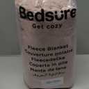 Bedsure Blanket Queen Size for Bed - 350GSM Fluffy Plush Bubble Blanket Queen Size for Home Room Decor, GentleSoft Cute Fleece Soft Cozy Gifts for Women Girls, Dusty Rose, 90x90 Inches