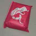 OUX Burgundy Wig Human Hair Real 280 Density 13x6 Deep Wave Lace Front Wigs Human Hair 99j Burgundy Lace Front Wigs Pre Plucked Red Colored Wigs Triple Lifespan (30 Inch)